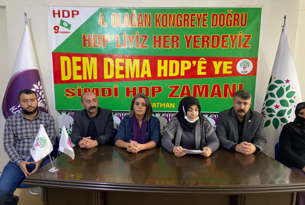 hdp kongre hazırlık