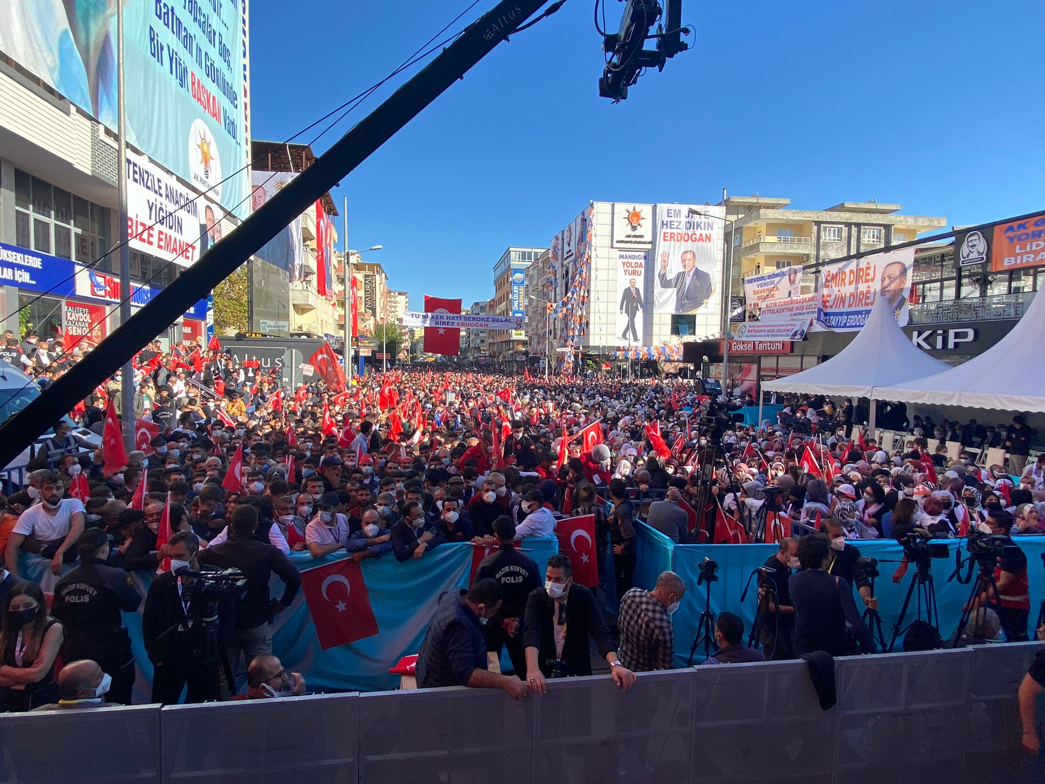 AK Partili Gür, miting için teşekkür etti