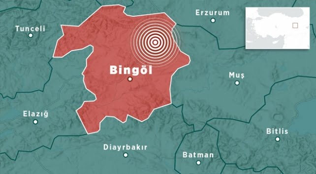 bingöl deprem