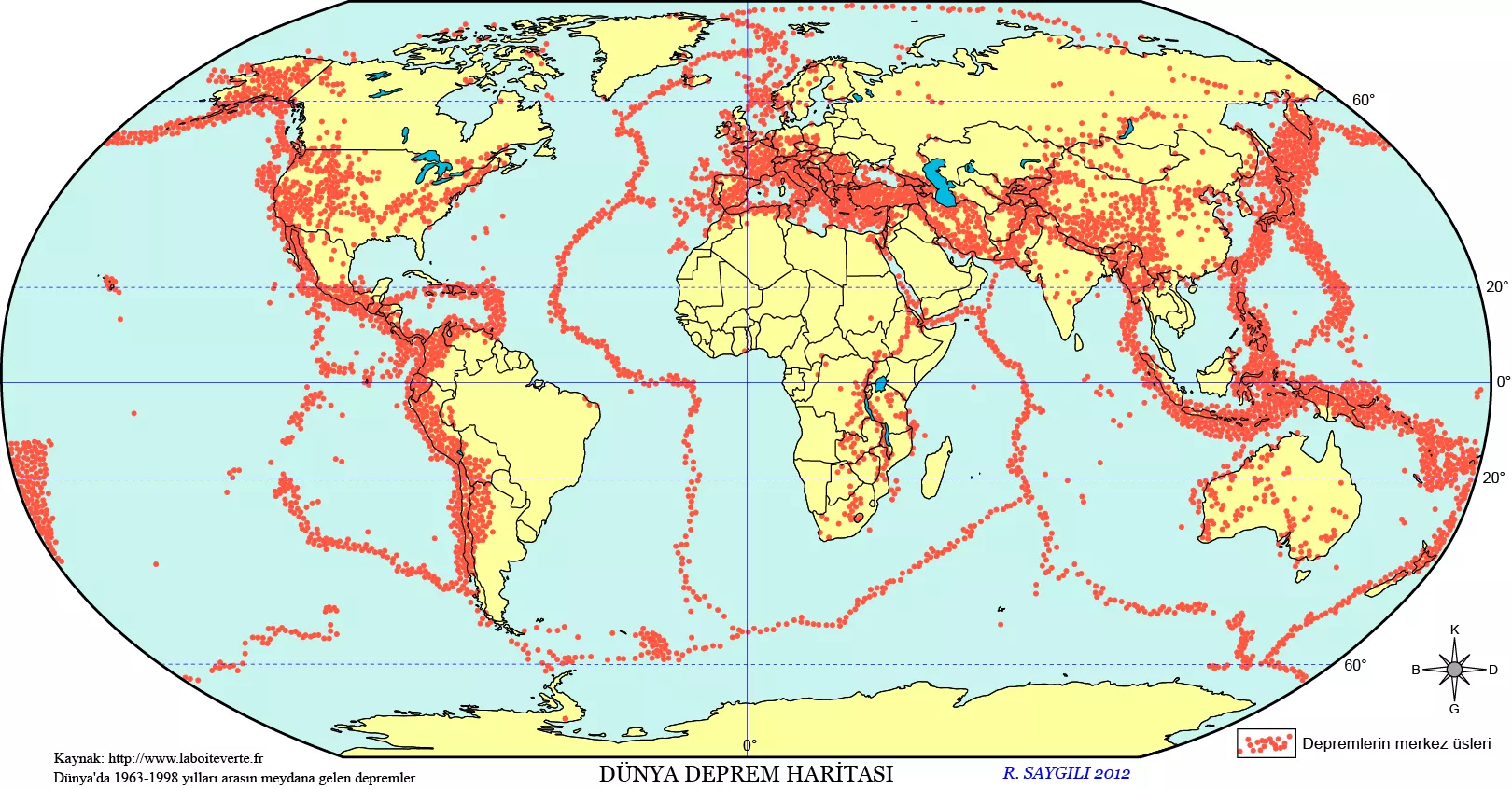 dünya deprem