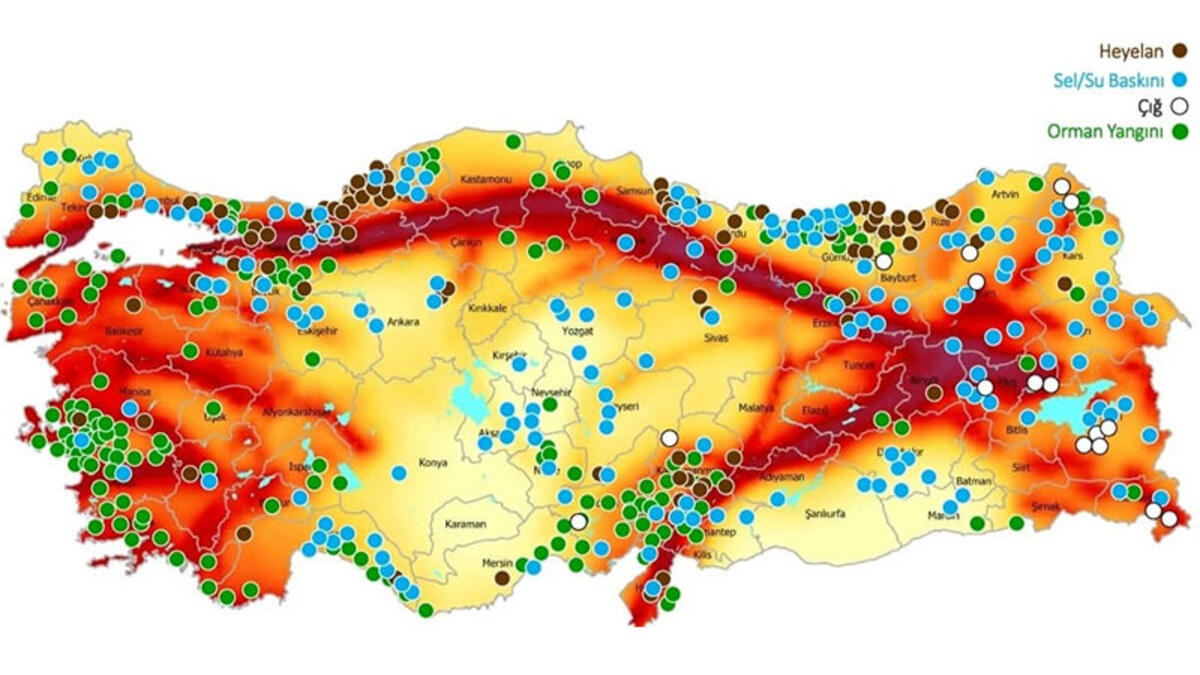 deprem harita