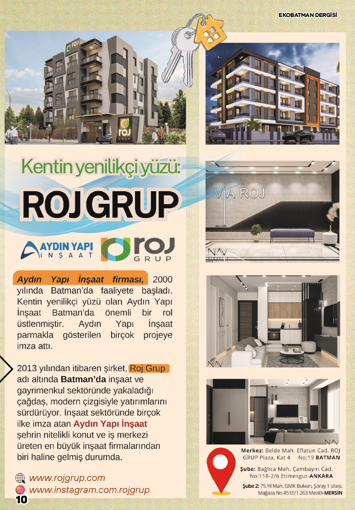 Kentin yenilikçi yüzü: Roj Grup