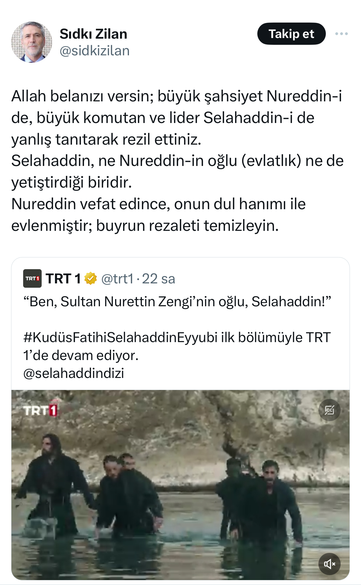 TRT’in Selahaddin Eyyubi dizisi Kürtleri kızdırdı