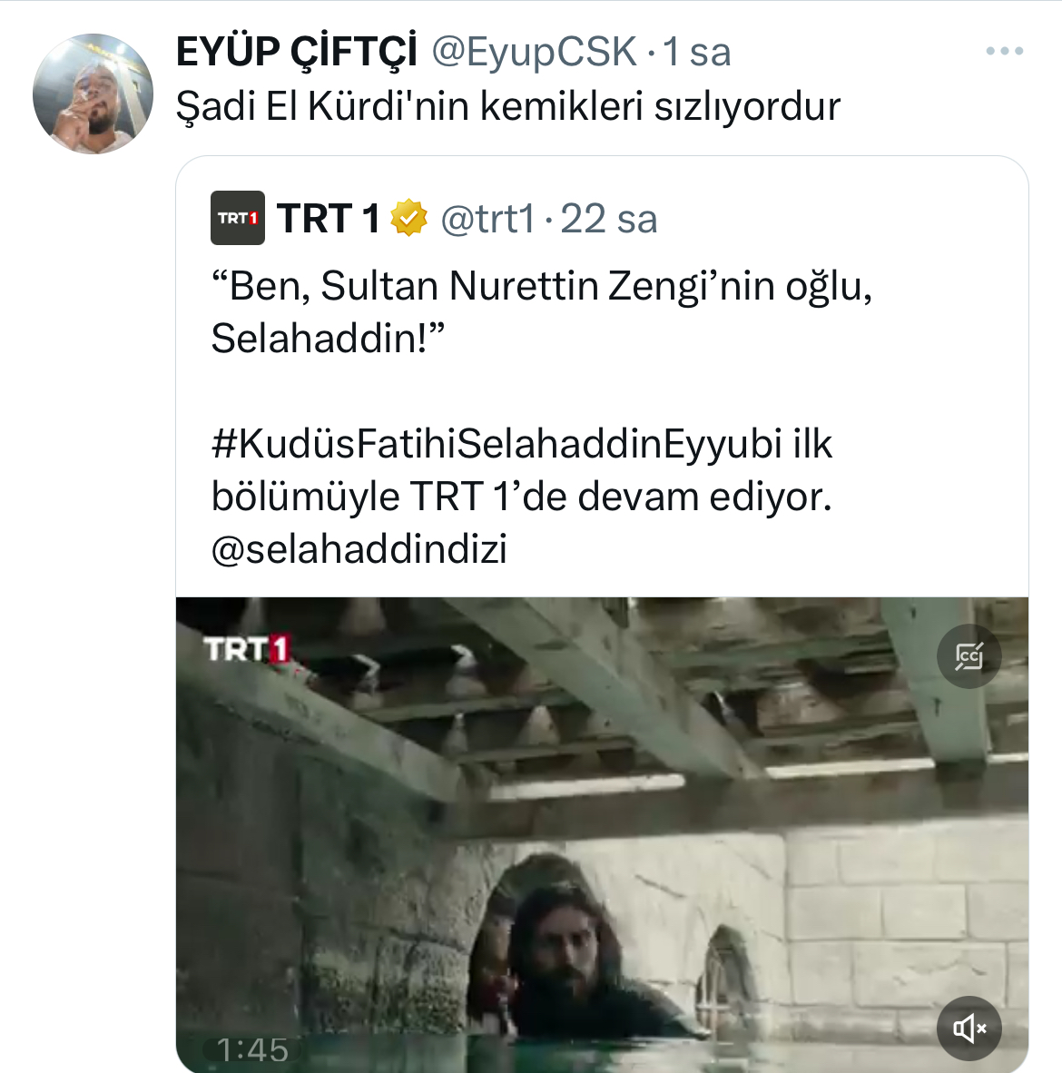 TRT’in Selahaddin Eyyubi dizisi Kürtleri kızdırdı