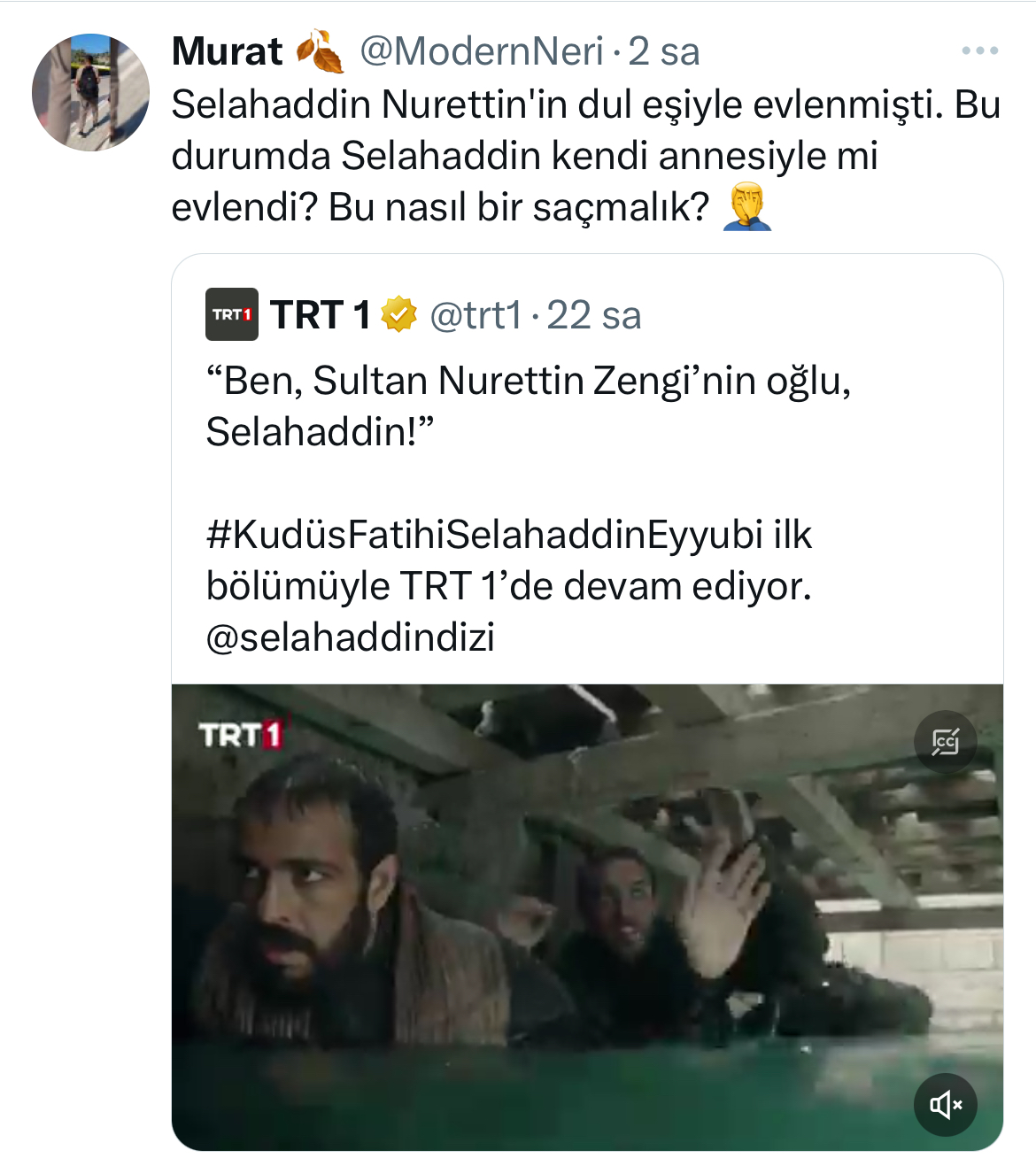 TRT’in Selahaddin Eyyubi dizisi Kürtleri kızdırdı