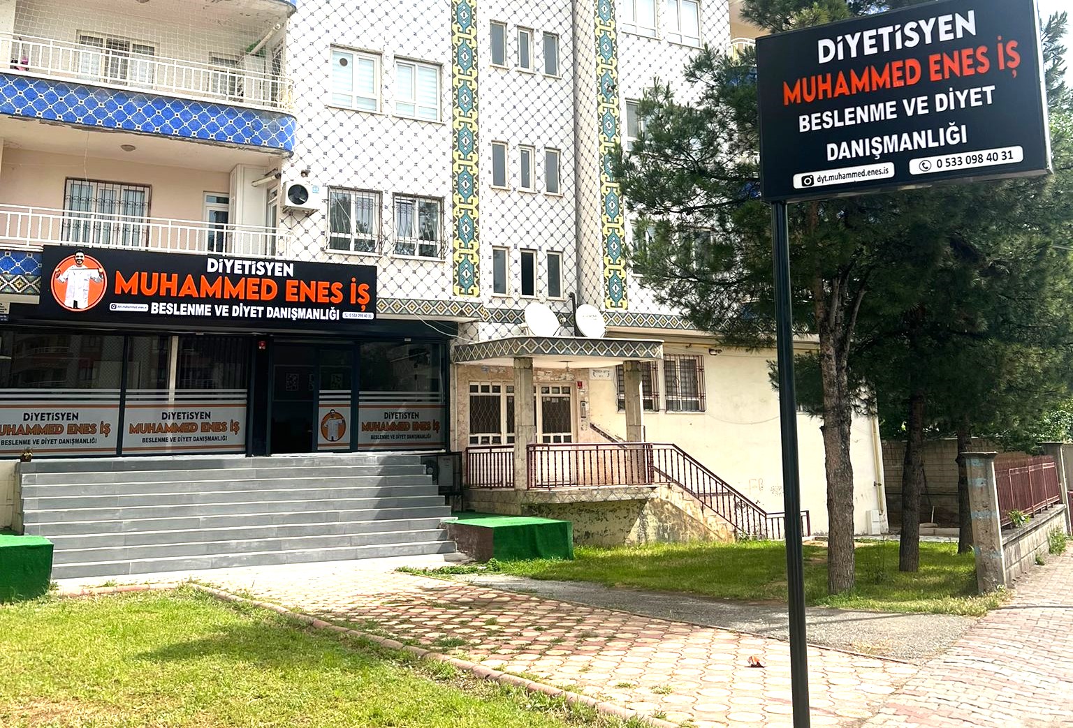 Diyetisyen Muhammed Enes İş, Beslenme ve Sağlıklı Yaşam Danışma Merkezi'ni Açtı